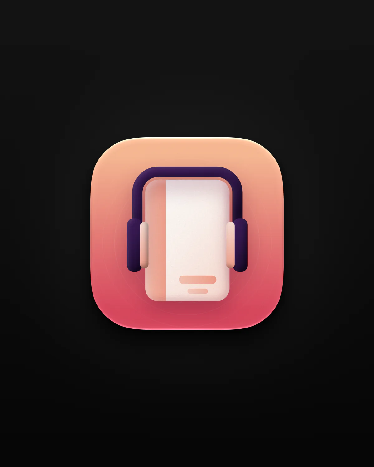 Earshelf app icon on black