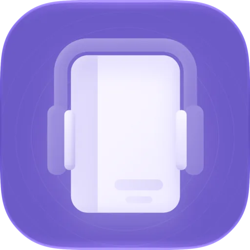 Earshelf icon, tinted appearance