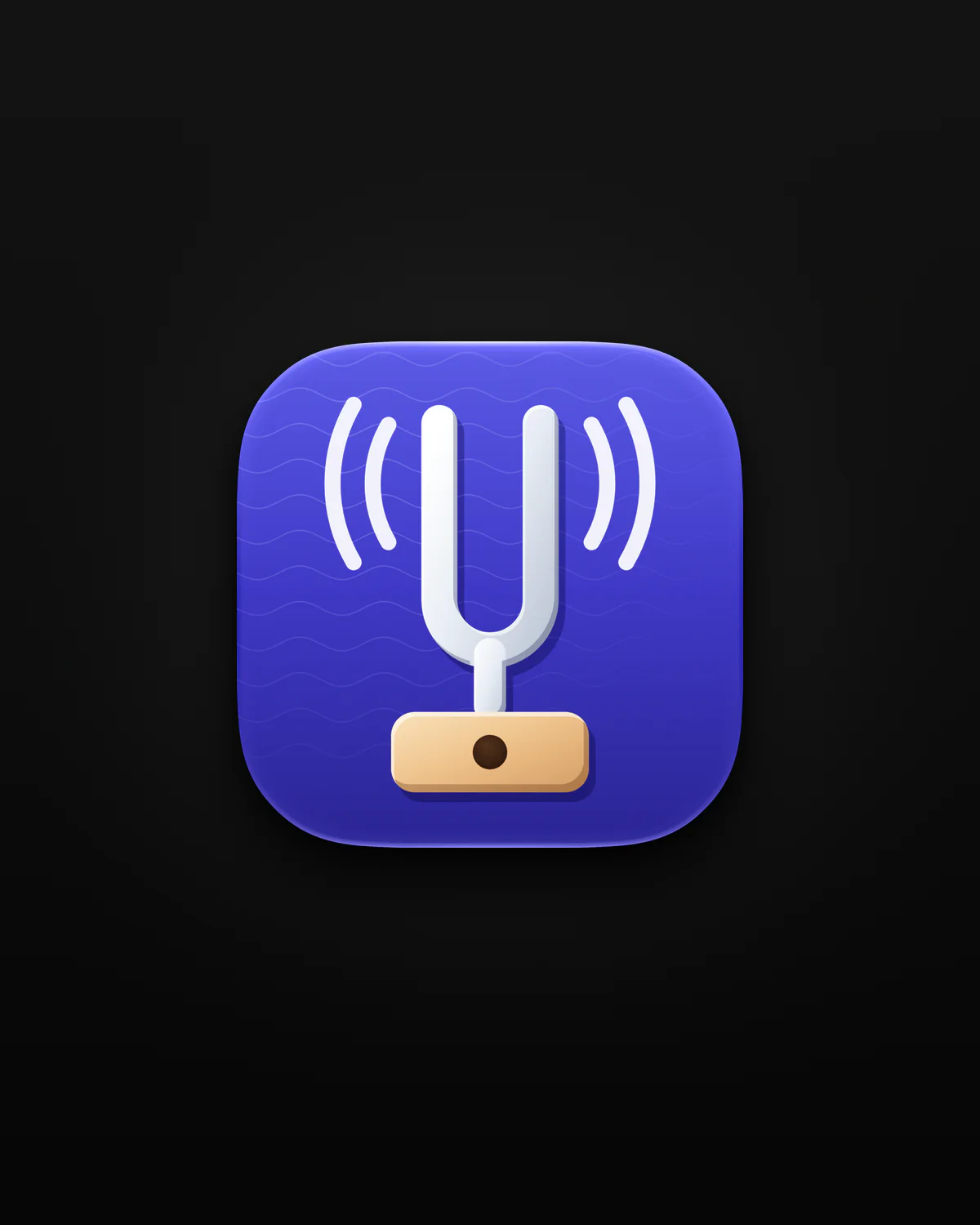 Fiddlebug app icon on black