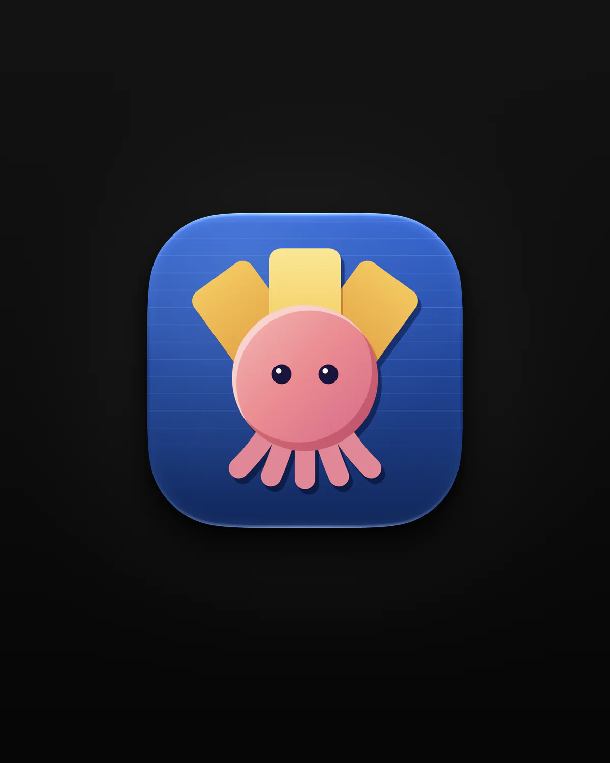 Inkfan app icon on black