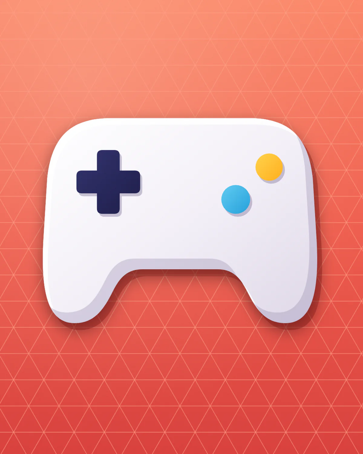 Joypad artwork without the rounded frame