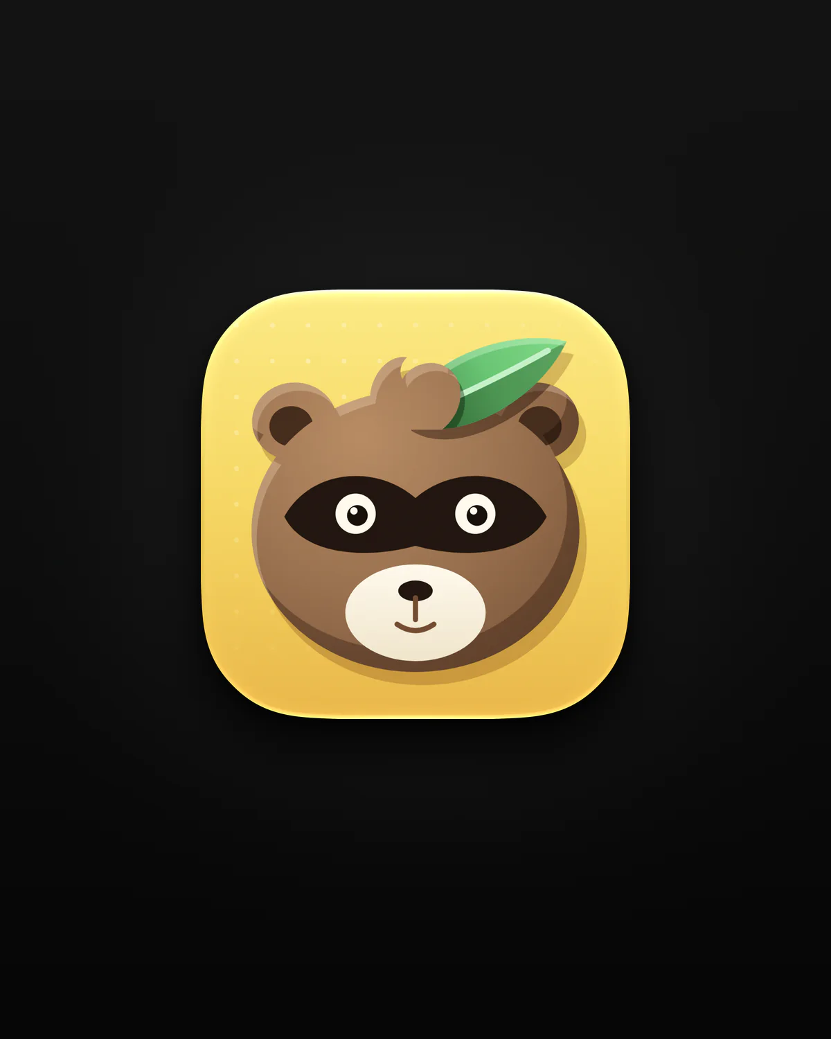 Leafguise app icon on black