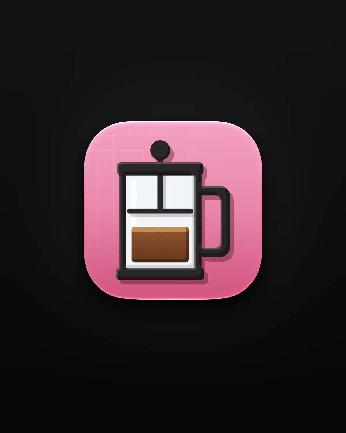Plungly app icon on black