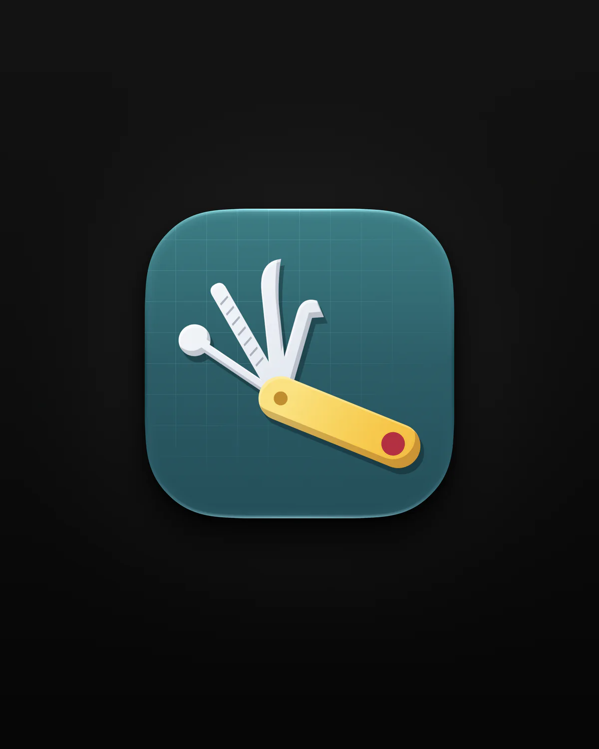 Pocketkit app icon on black