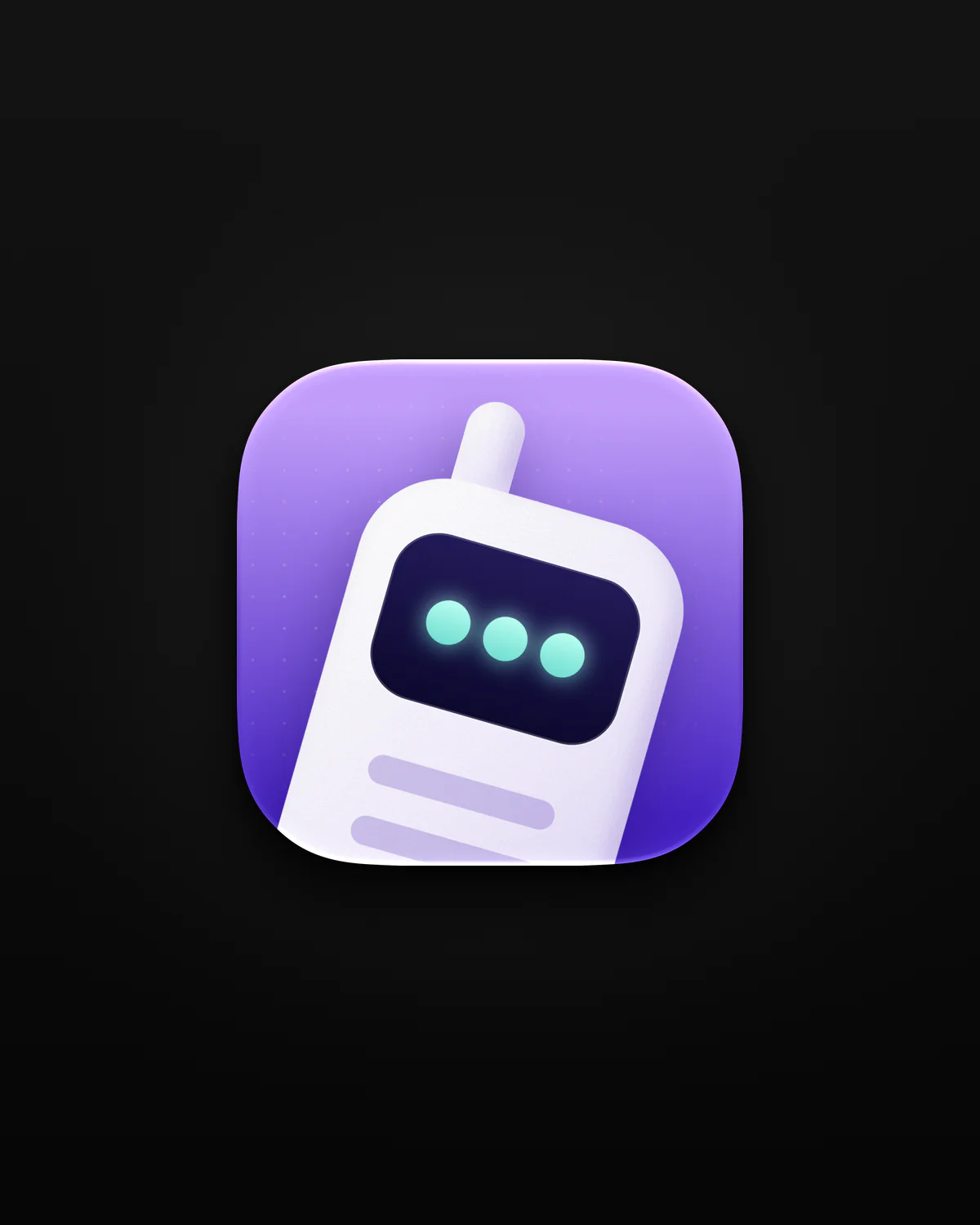 Rogerly app icon on black