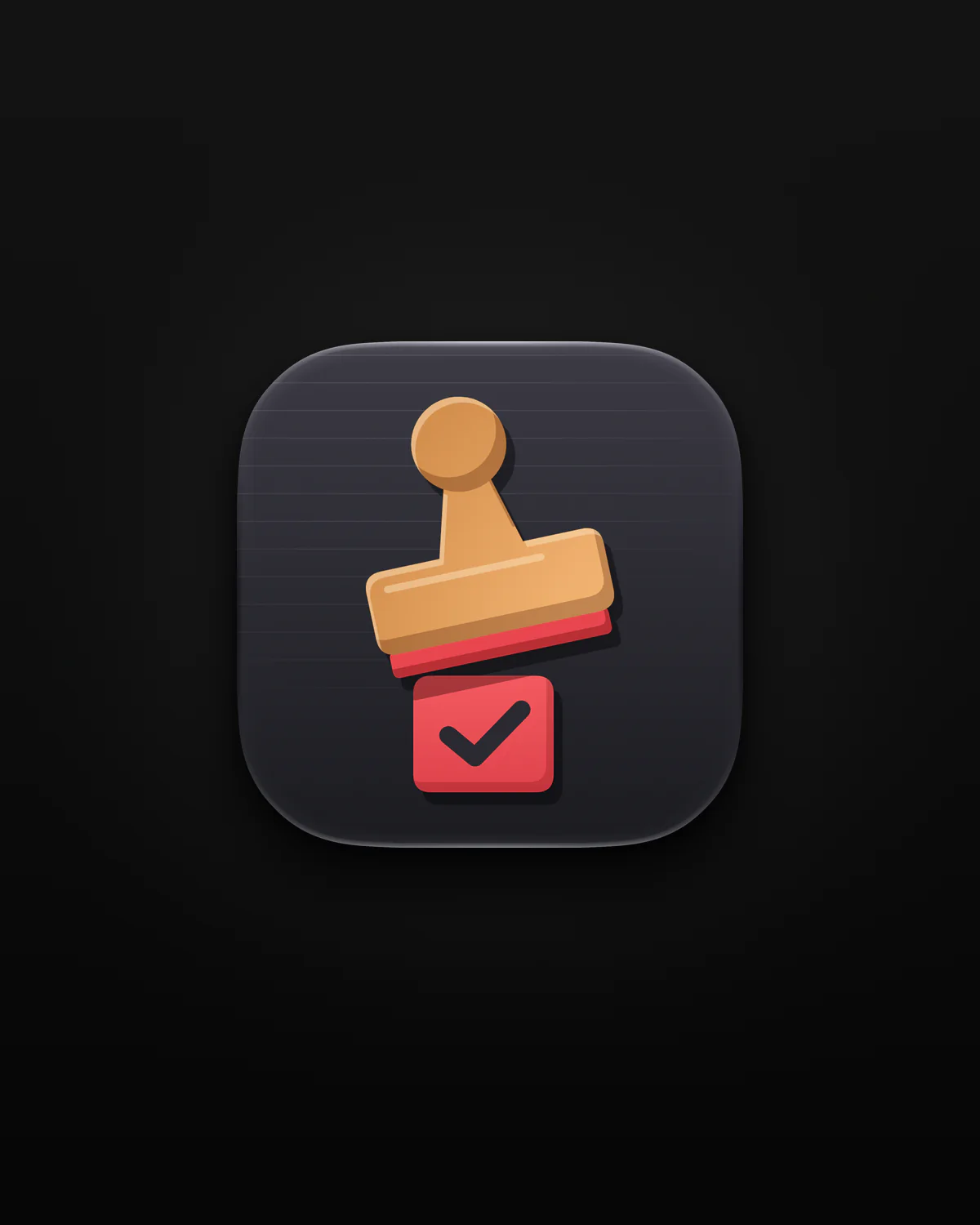 Thunk app icon on black